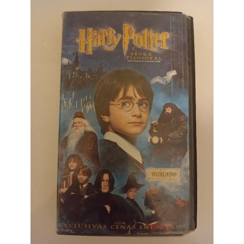 VHS Harry Potter e a pedra filosofal (dublado)