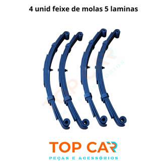 4 unid de feixe de molas para carretinhas reboque capacidade de carga de 1600kg as 4 unid juntas carretinha suspensão em Oferta na Shopee