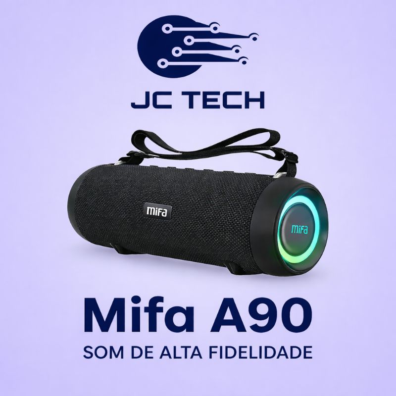 MIFA A90 60w caixa de som Bluetooth original a prova dagua 8000mah 25 horas de música sem parar