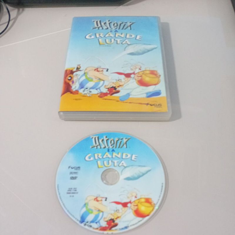 dvd Asterix e A grande luta raridafe clássicos
