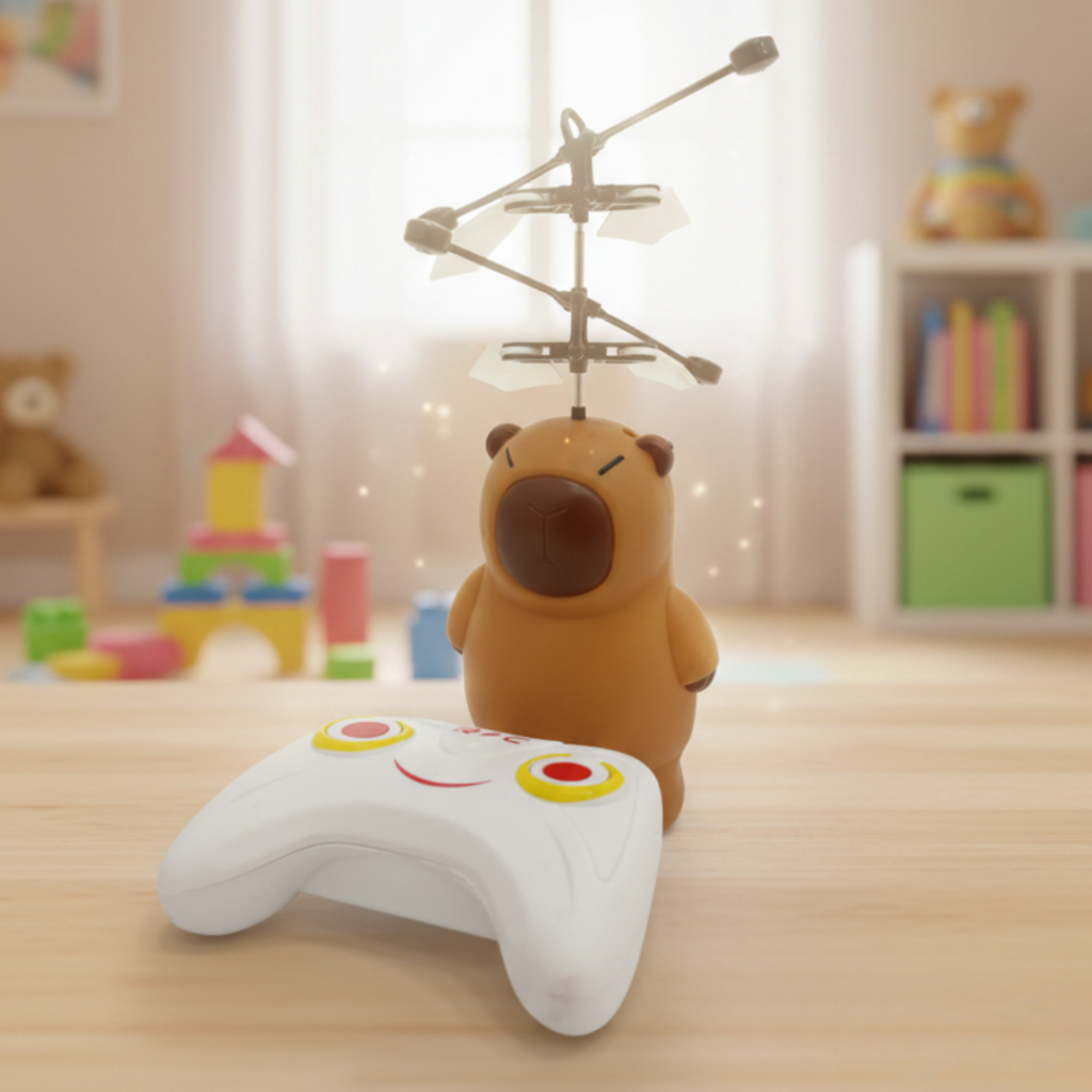 Capivara Voadora: O Meme Ganhou Asas! Com Controle e Luzes em Oferta na Shopee