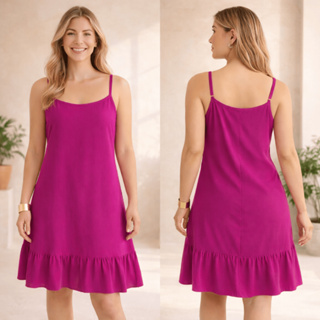 Vestido Feminino Curto Festa de Alcinha Soltinho Conforto Leve Casual Fluido em Oferta na Shopee