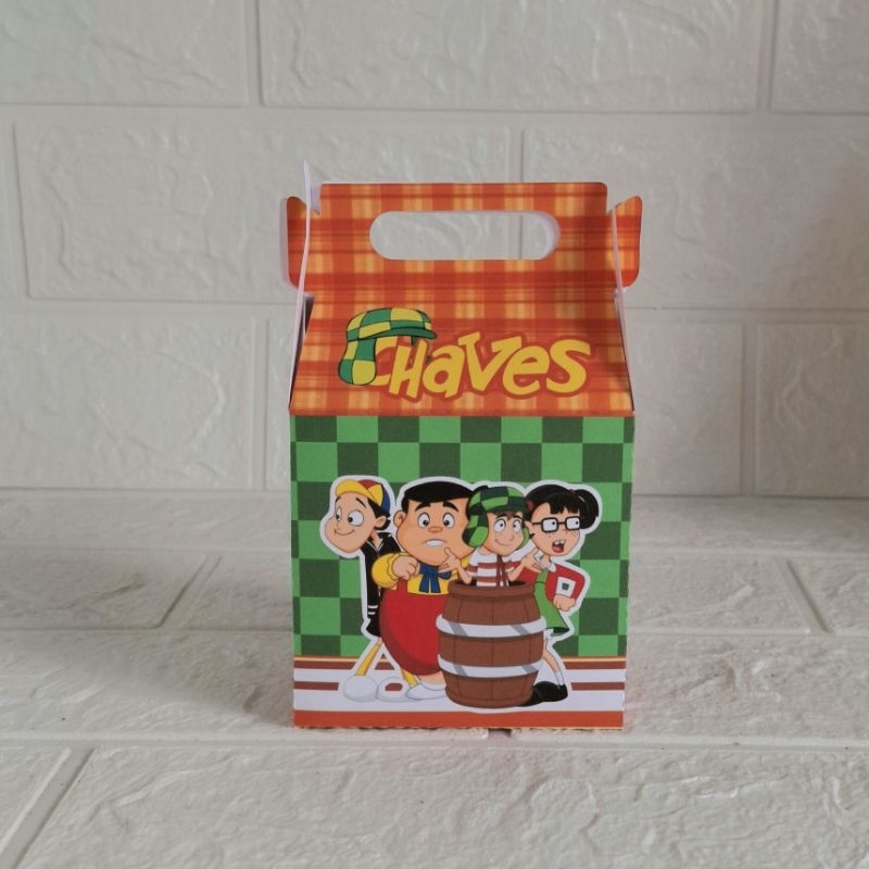 Caixinhas Personalizadas Chaves Maletinha surpresa lembrancinha Chaves