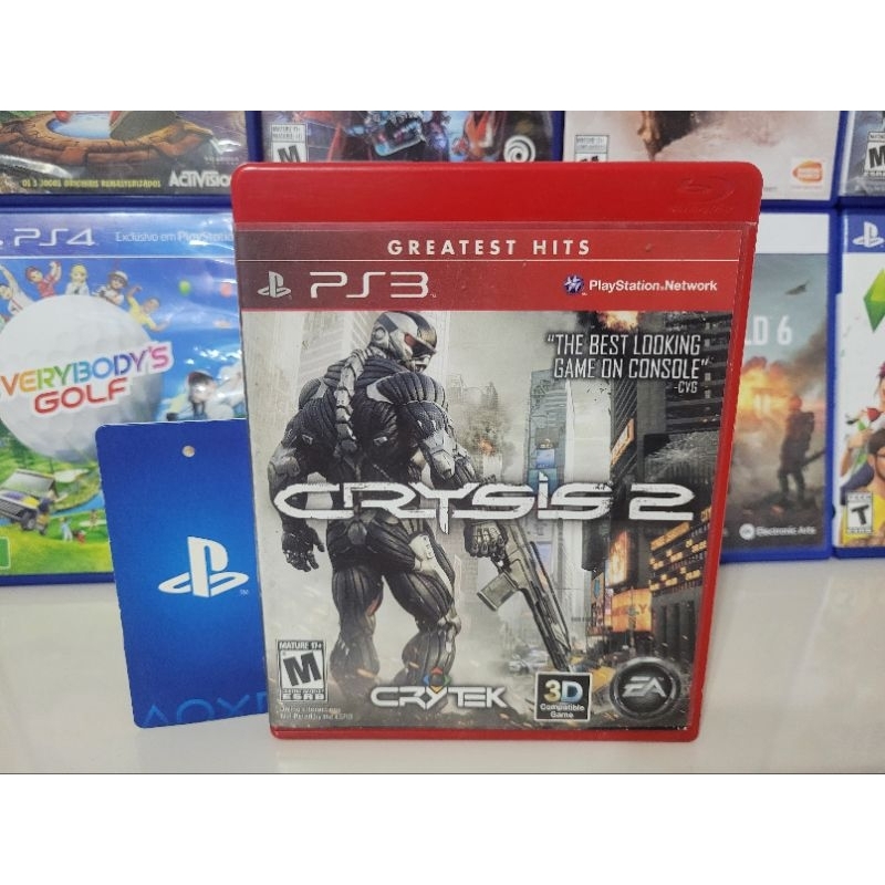 Crysis 2 PS3 - CD Original Mídia Física (Greatest Hits)