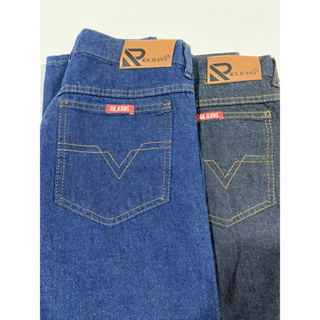 Kit 2 Calças Masculina Jeans Plus Size 100% Algodão Para Trabalho Tecido Premium em Oferta na Shopee