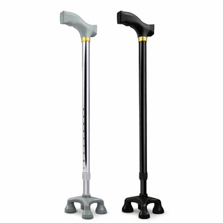 Bengala De Caminhada 3 Apoios Leve Anti Impacto Com Altura Ajustável 64CM a 1015CM
