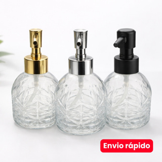 Dispenser Porta Sabonete Líquido 220 ml – Saboneteira Vidro Elegante em Oferta na Shopee