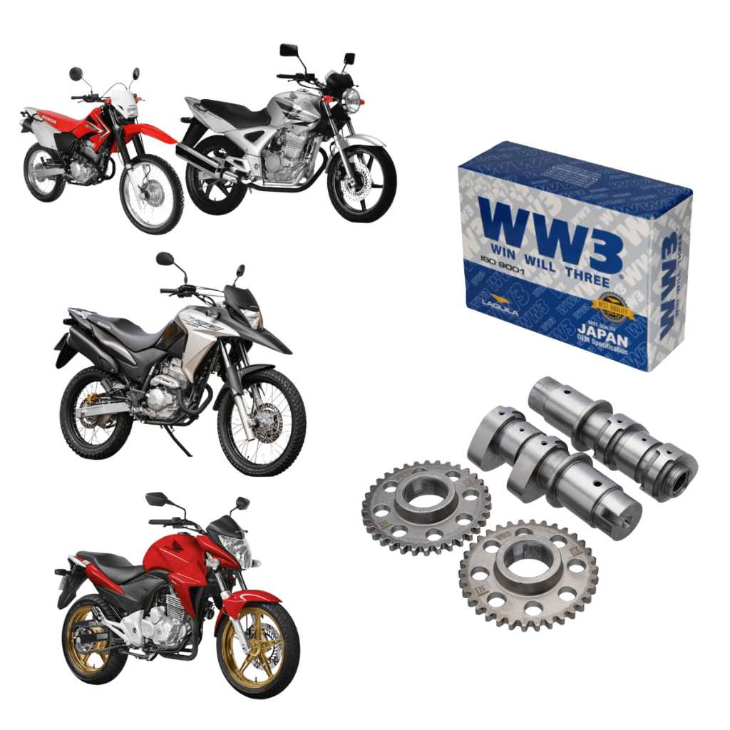 Comando WW3 Racing ADM/ESC XR/CBX 250 CB/XRE 300 C/COROA em Oferta na Shopee