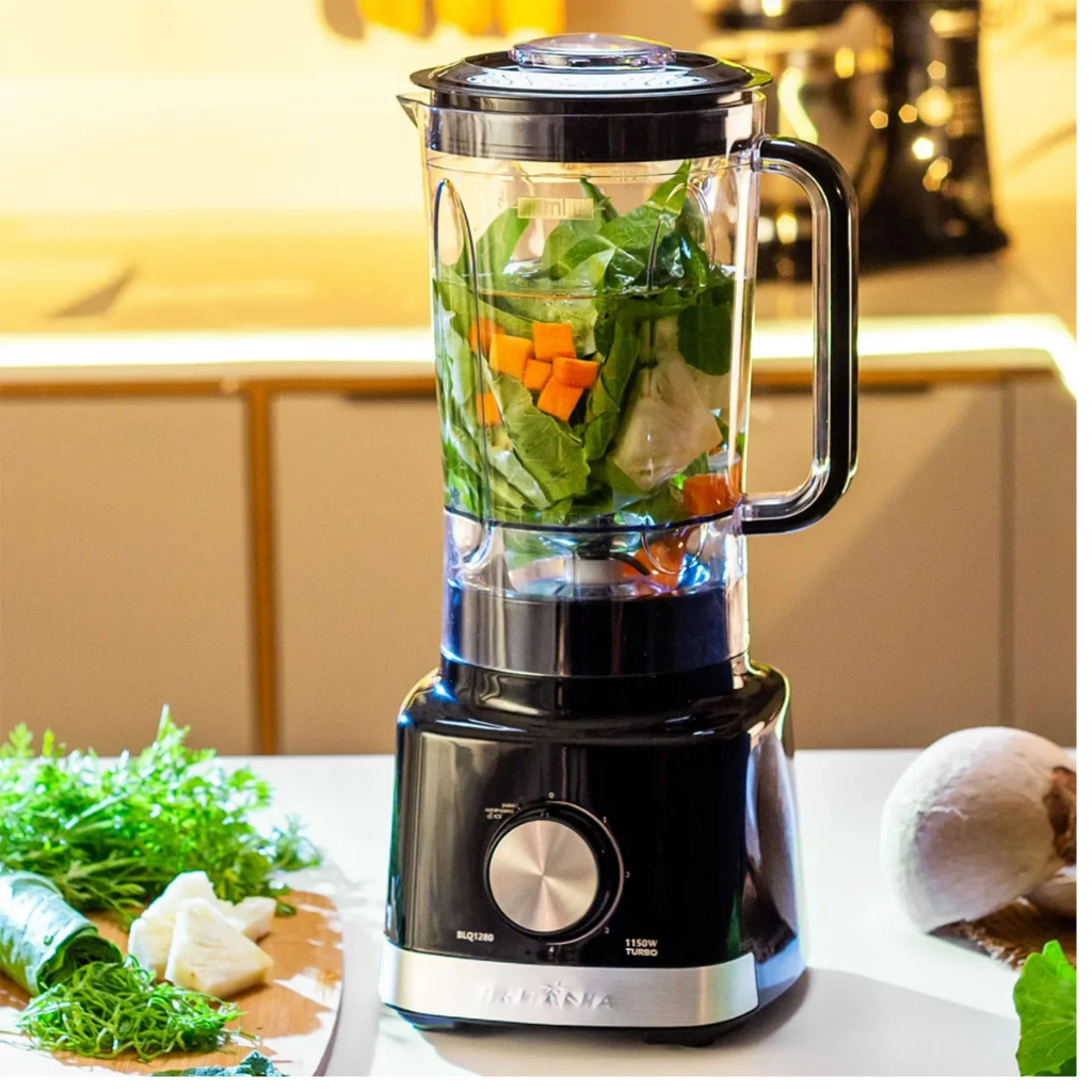 Liquidificador BLQ1280P Com 4 Lâminas Inox 2,7L 1150W Cor Preto Britânia liquidificador 1150w  liquidificador 2,7 litros