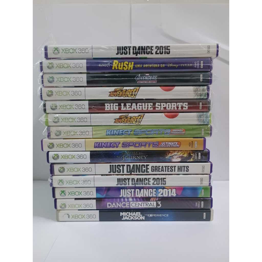 Jogos de xbox 360 semi novos para kinect- mídias físicas originais
