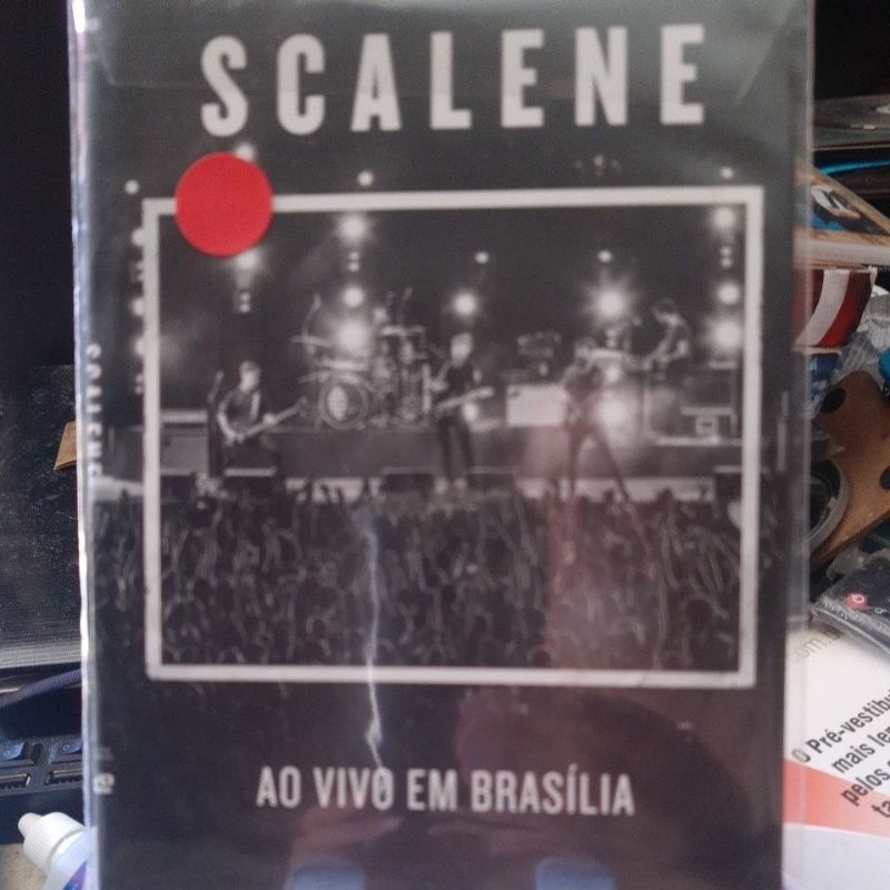 dvd Scalene ao vivo em Brasília