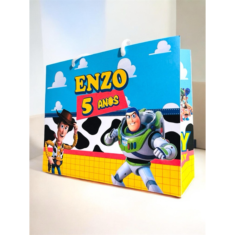 SACOLINHA TOY STORY Personalizado | Mimos | Sacolinha | Lembrancinha | Aniversário | PEGUE E MONTE