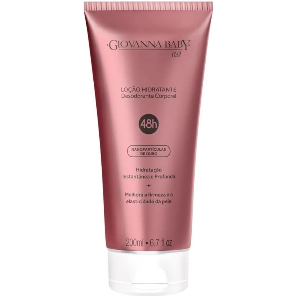 Loção Hidratante Desodorante 48h Giovanna Baby Rosé 200ml