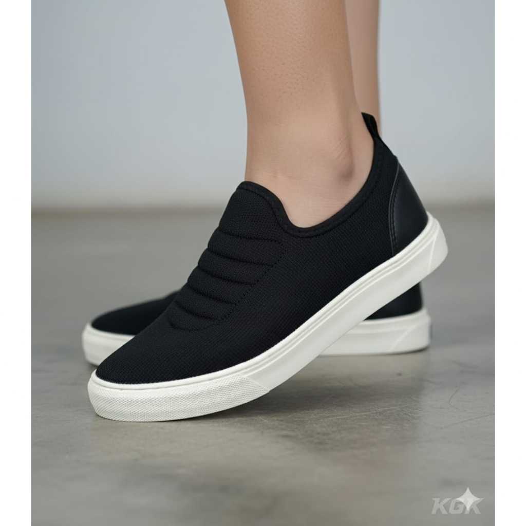 Tênis Meia Yate Calce Fácil Slip-On Masculino Tênis Mule Homem Esporte Fino Social Casual Respirável