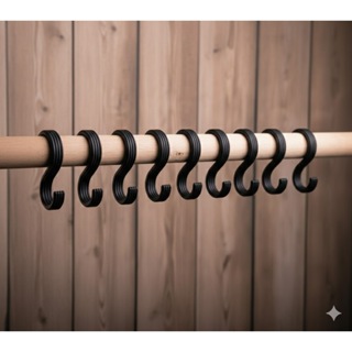 it 10 Ganchos Organizadores Multifuncionais em "S" em Oferta na Shopee