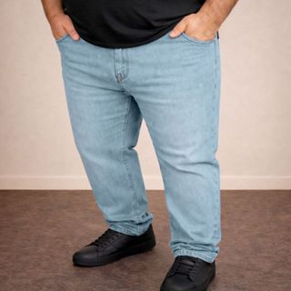 Calça Jeans Masculina Plus Size Xg 48 Ao 58 Com Lycra Slim em Oferta na Shopee