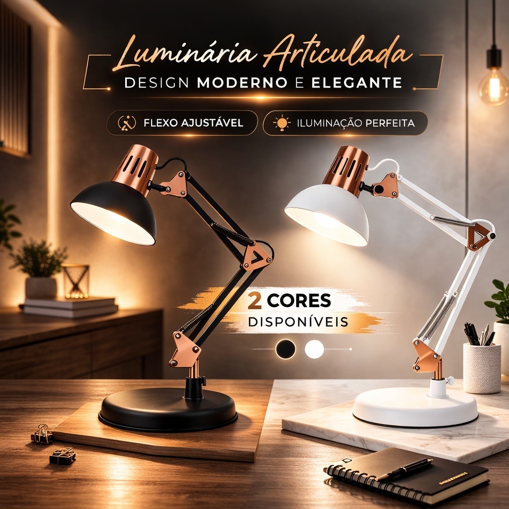 Luminária de Mesa Articulada Pixar — foto 3