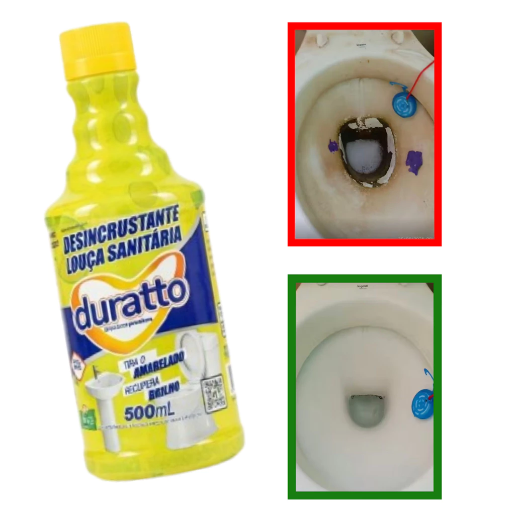 Limpador Desincrustante para Louca Sanitaria Duratto 500 ml — imagem 1