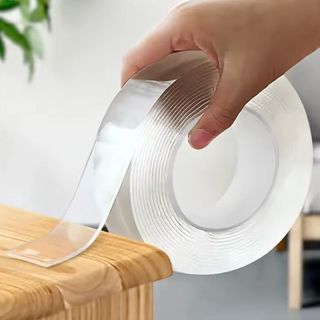 Fita Adesiva Dupla Face Transparente Ultra Forte Silicone 3 Metros