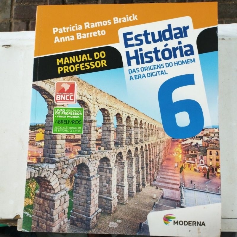 Estudar História das origens do homem a era digital 6 ano livro do professor