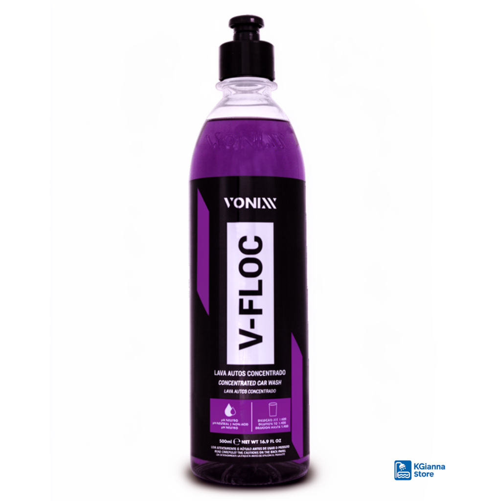 V-Floc 1,5L Vonixx - Shampoo Neutro Limpeza Automotiva - Lava Autos Concentrado em Oferta na Shopee