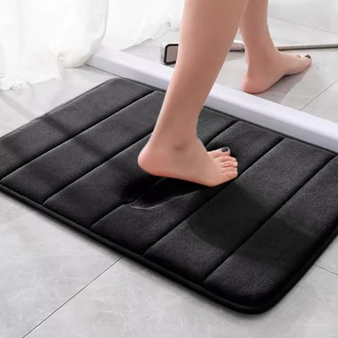 Tapete Banheiro Macio Secagem Rápida Alta Absorção 60x40 em Oferta na Shopee