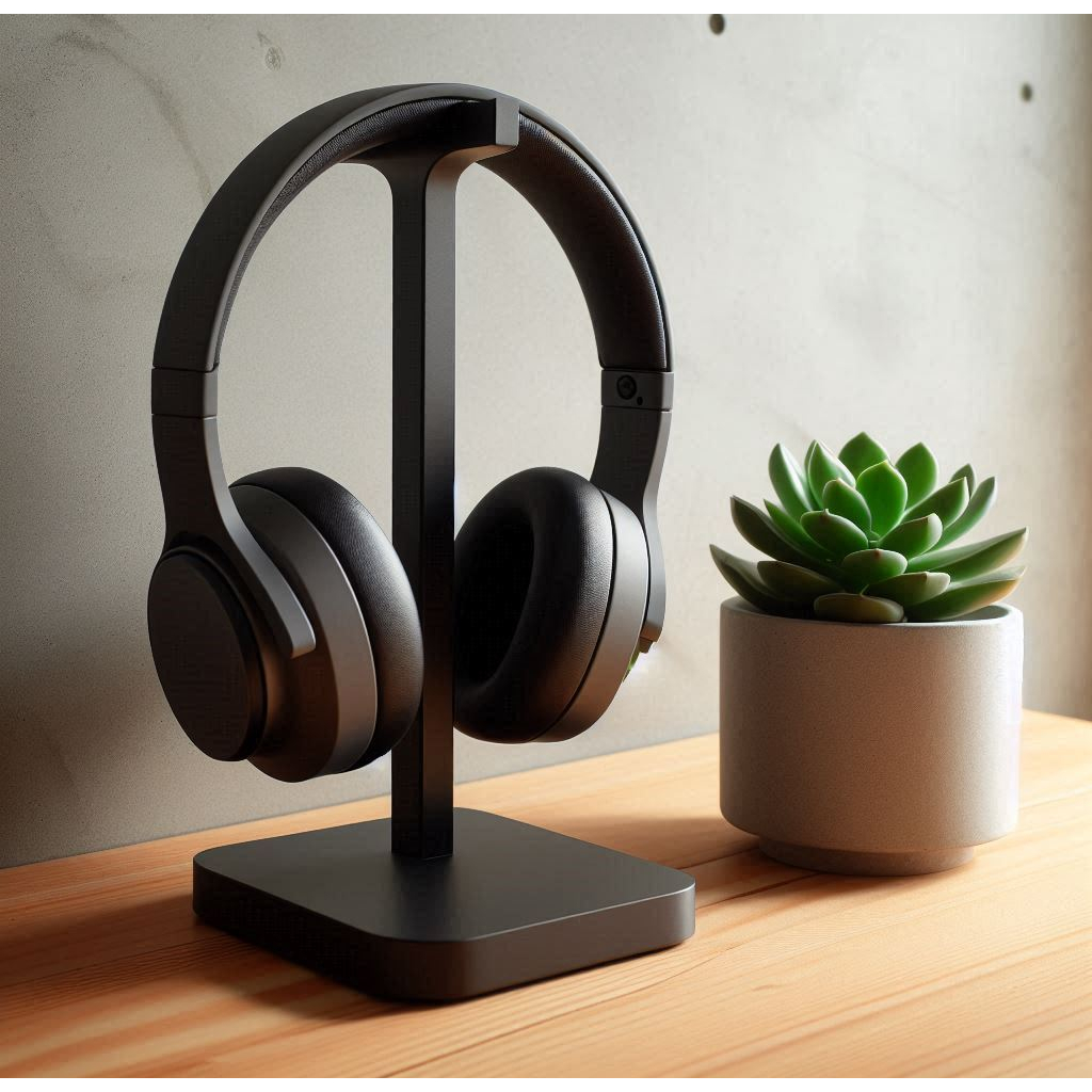 Suporte para Headset Premium – Base Firme e Design Moderno