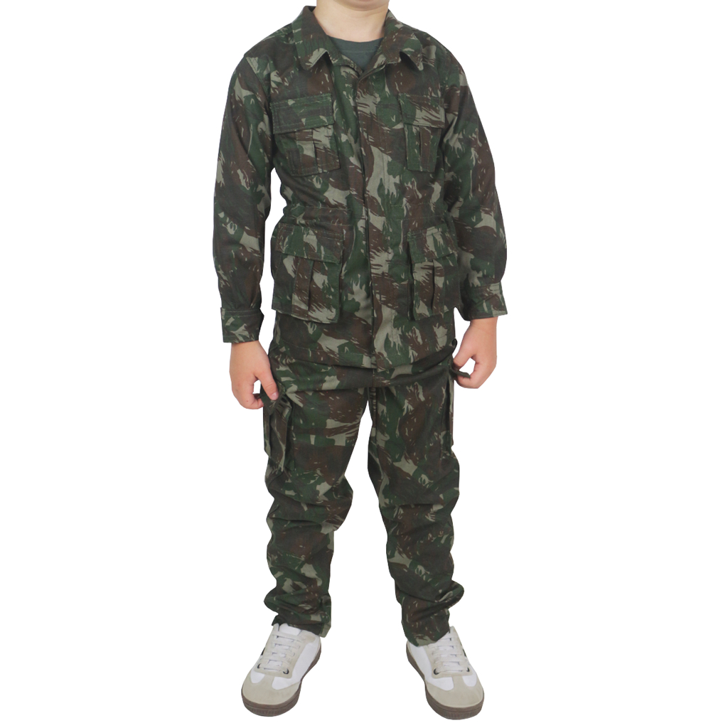 Farda Infantil Force Kids - Camuflado EB| Treme Terra