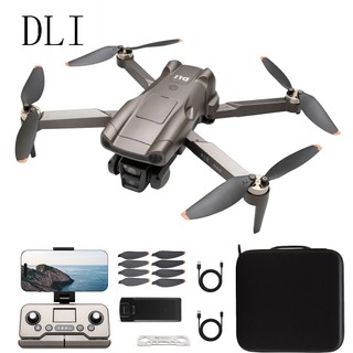 DLI Drone Profissional AIR ONE Dual Camera Stand 4K HD Sem Escova com GPS Wifi Anatel BR