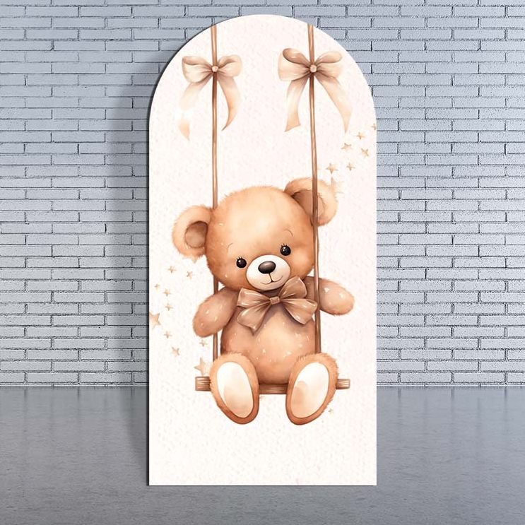 Capa Painéis Decoração Baby Moderna Tema Chá de Bebê Acabamento Premium Veste Fácil Oferta Especial