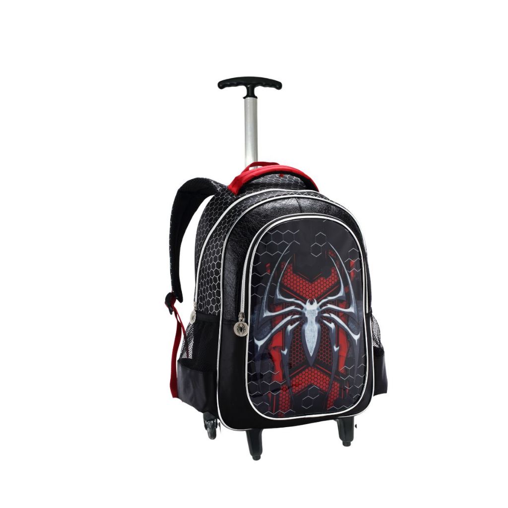 Mochila Rodinha Infantil Super Spider Meninos Escolar Aranha em Oferta na Shopee