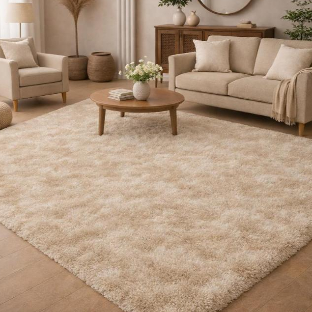 Tapete Sala 2,00×2,50 Peludo 4 Cm De Altura Quarto