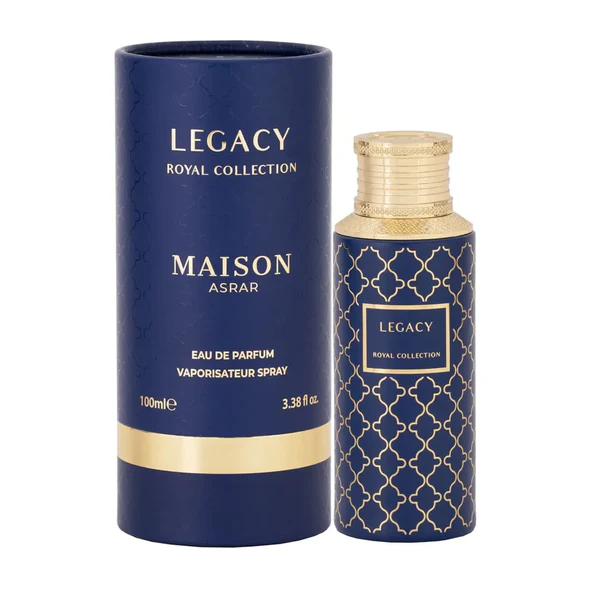 Perfume Legacy – Maison Asrar – 100ml – Edp – Unissex – Original, Alta Fixação e Projeção, Luxo — imagem 2 de 2