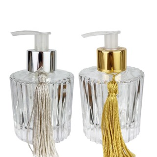 Vidro Napoli 120ml com Válvula Saboneteira Pump Luxo com Pingente Seda em Oferta na Shopee
