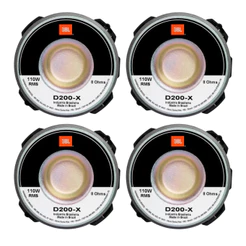 Kit 4 Driver Jbl Selenium D200x Fenólico 110w Rms 8 Ohms