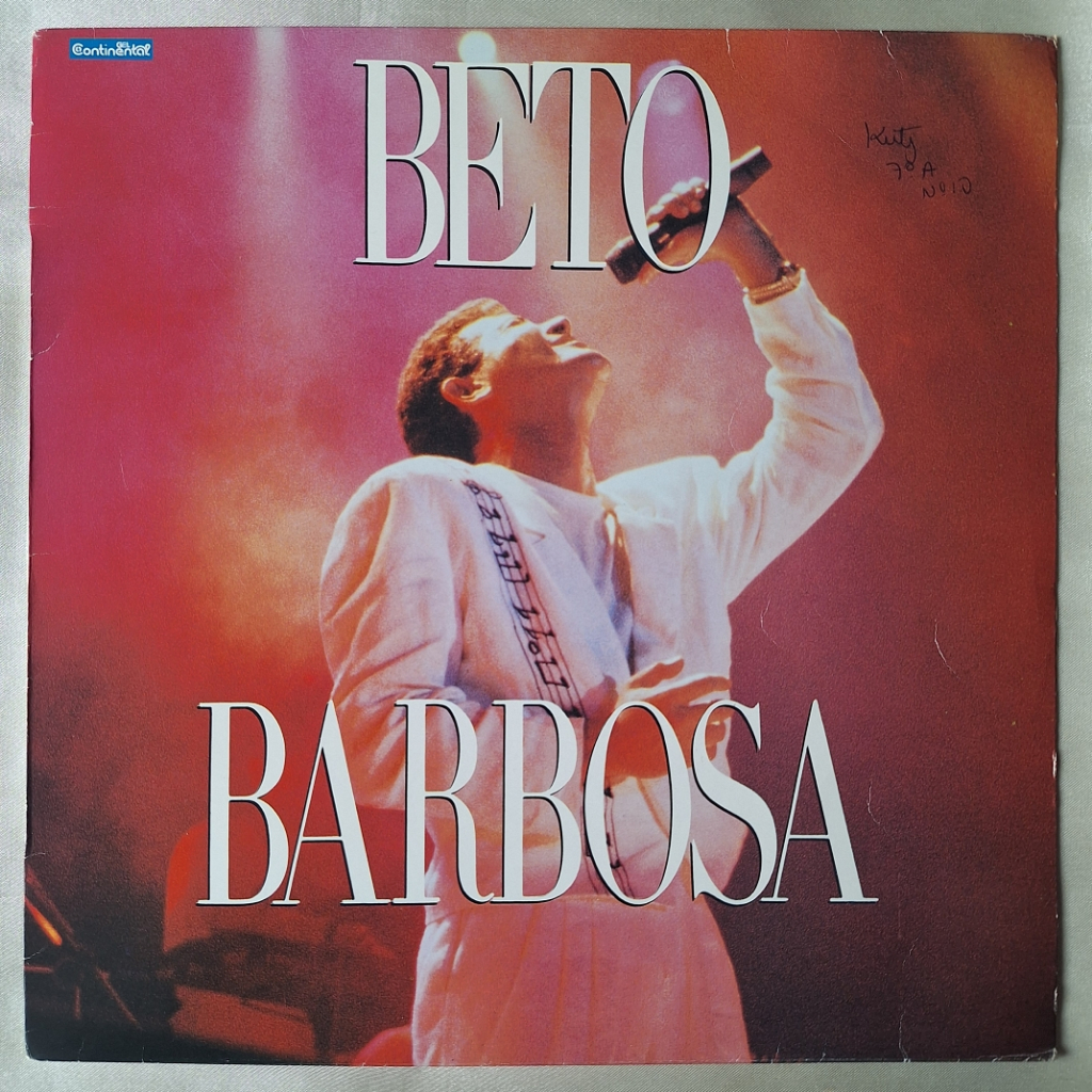 DISCO DE VINIL LP - BETO BARBOSA – BETO BARBOSA (1991)
