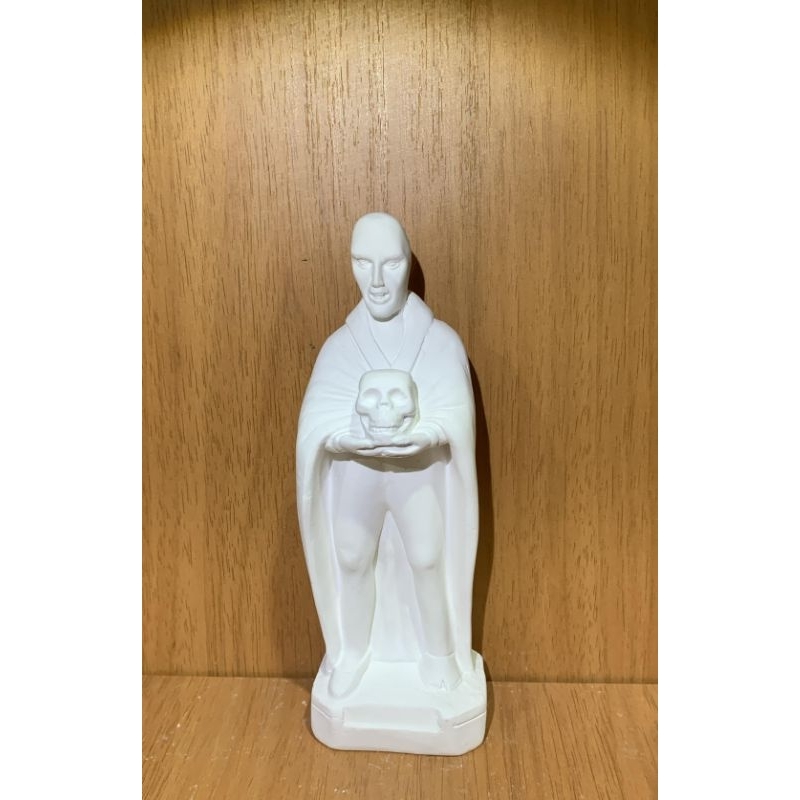 Imagem Exu João Caveira 22cm em gesso cru