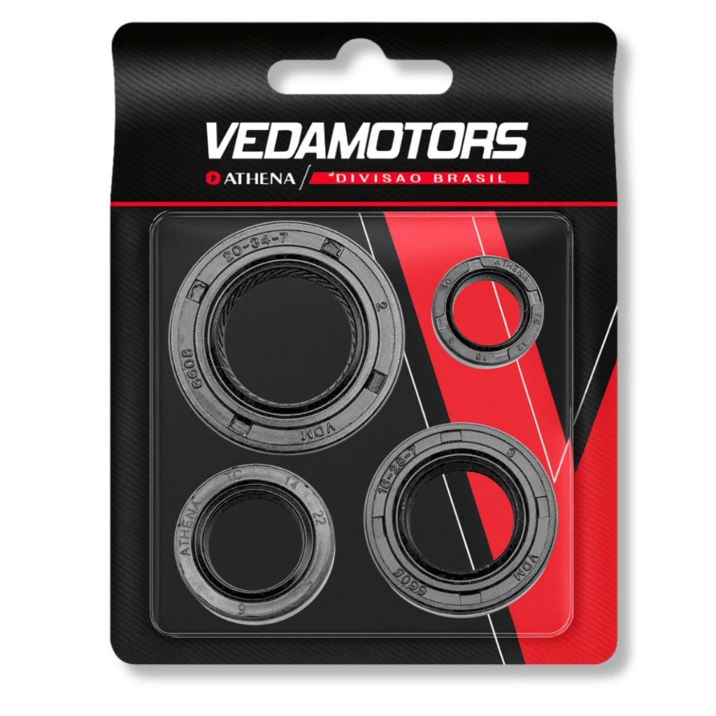 Kit Retentores do Motor Cg 150 Titan / Cg 150 Sport / Cg 150 Fan Vedamotors em Oferta na Shopee