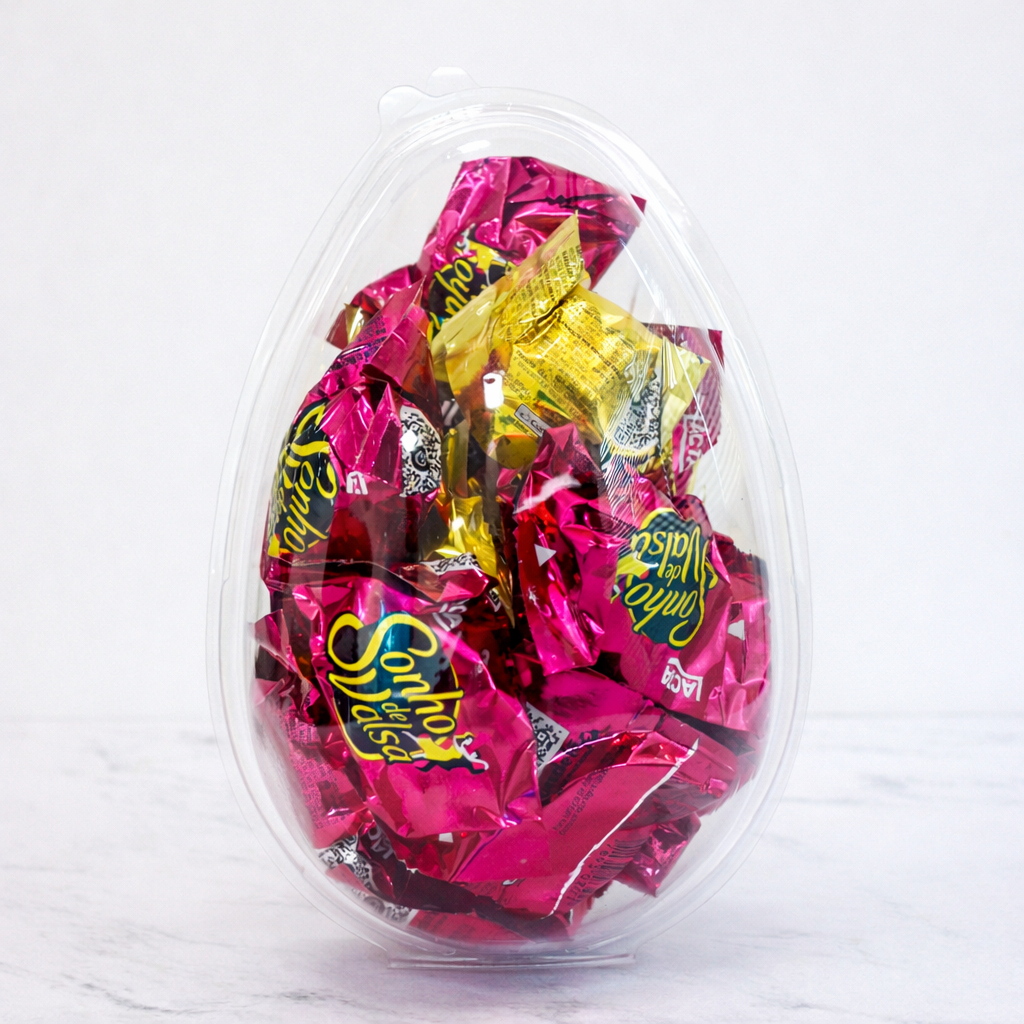 Blister Articulado Embalagem Páscoa Para Ovo Tipo 500g Código: 14113 BWB em Oferta na Shopee