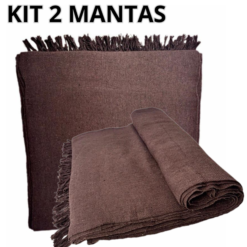 Kit 2 Mantas Para Sofá Extra Gigante King 3 Metros x 1,80m Tecido 100%  Algodão Grosso Várias Cores Costura Reforçada