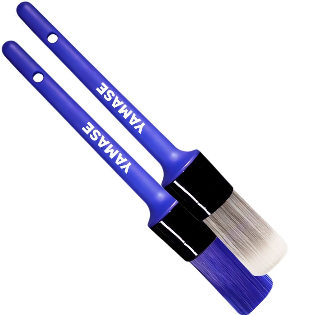 Pincel Detalhamento Interno e Externo Loja Yamase + Esponja Azul Brinde em Oferta na Shopee
