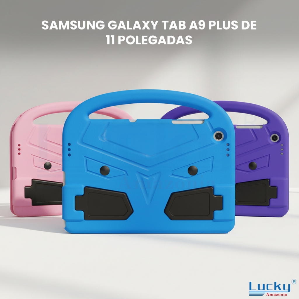 Capa Maleta Tablet Galaxy Tab A11 Plus 11 Polegadas com Alça Proteção Reforçada Suporte Resistente