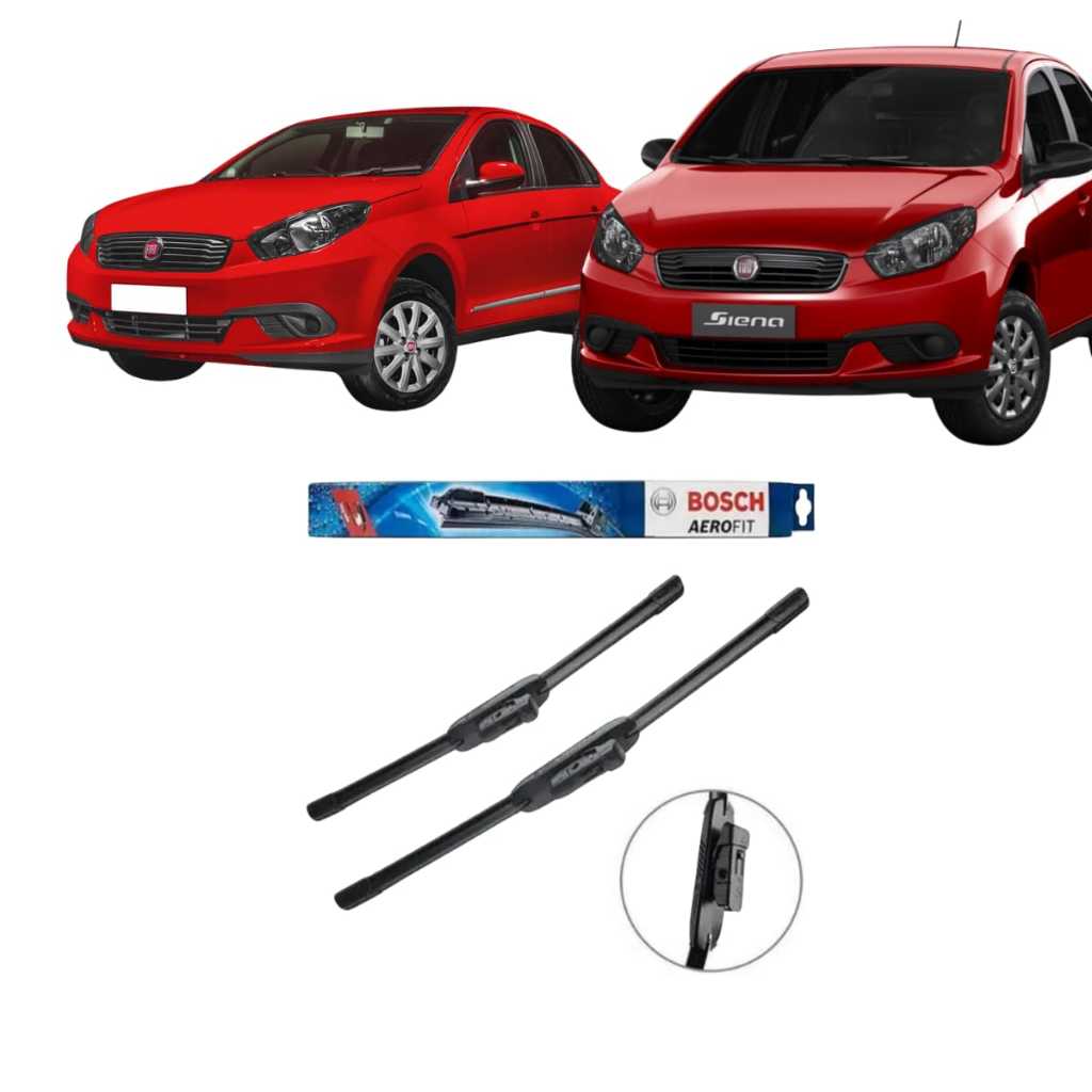 Palheta Limpador Original Bosch Grand Siena 2012 A 2021 Preto em Oferta na Shopee