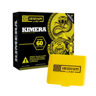 Kimera Thermo 60 Comprimidos Termogênico Iridium Labs Com Porta Cápsulas