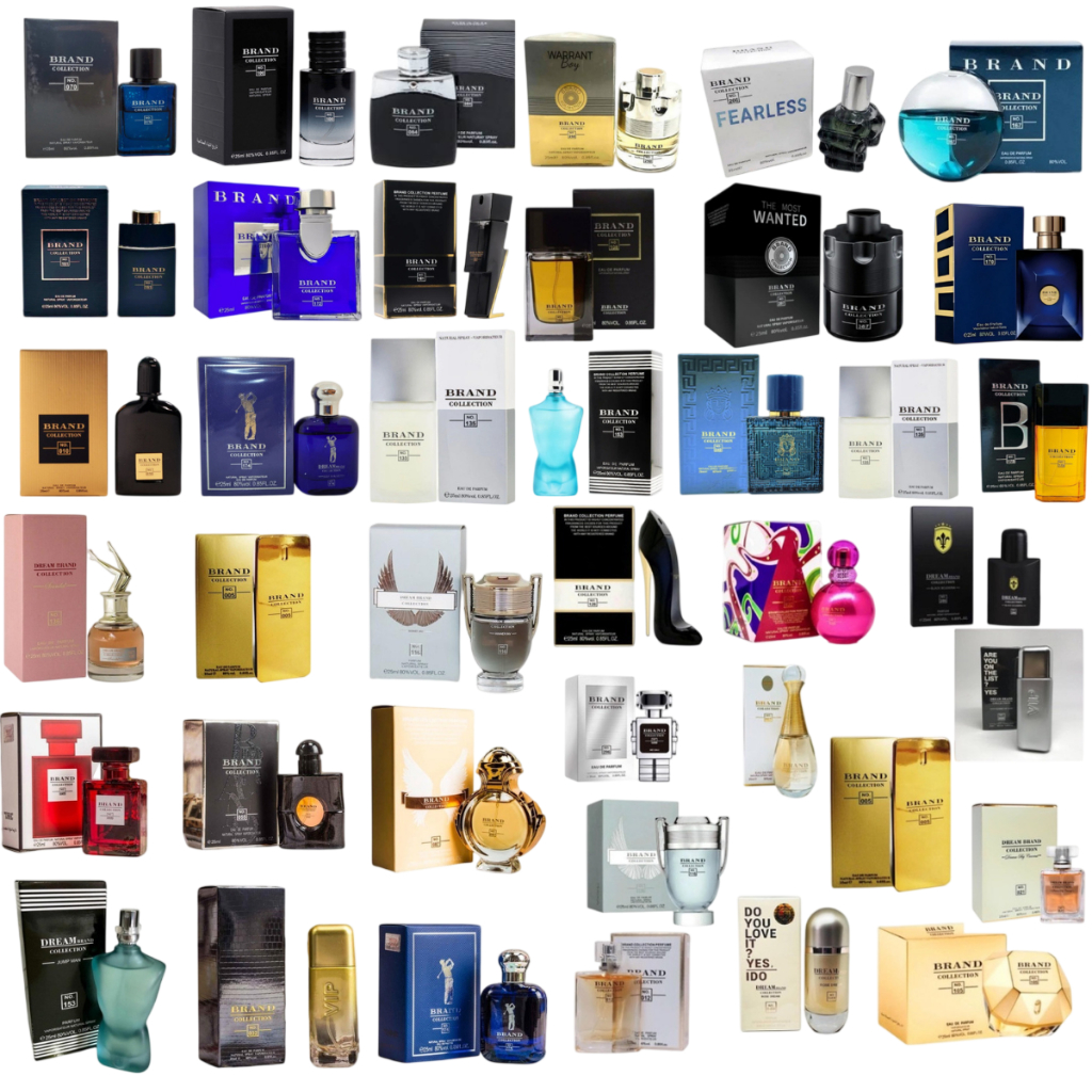 Mini Perfume Brand Collection 25ml Feminino e Masculino | Perfumes Importados Inspirados | Alta Fixação | Perfume Bar