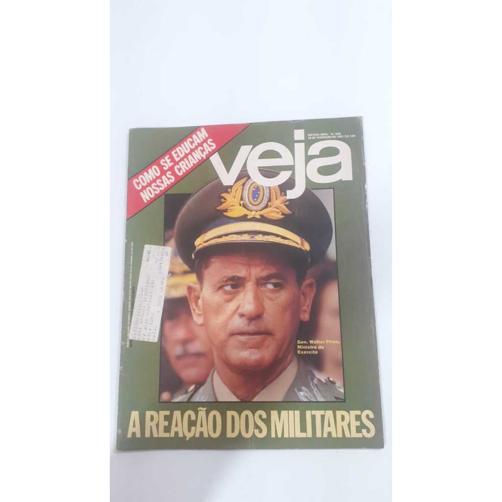 Revista Veja A Reação Dos Militares Política 22618