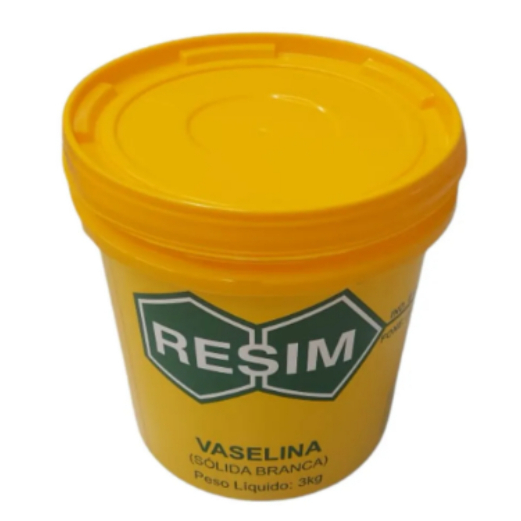 Balde Vaselina Sólida Mineral 3 Kg Resim