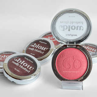 Blush Compacto Really Blushed Linha Blow Ruby Rose em Oferta na Shopee