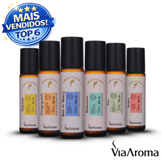 Roll-on Blend de Óleo Essenciais Via Aroma em Oferta na Shopee