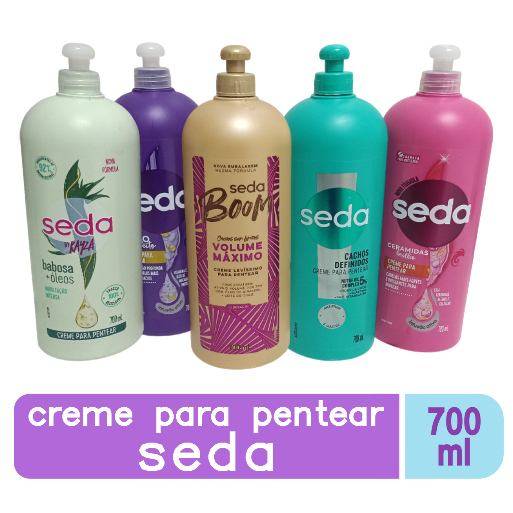 CREME PARA PENTEAR SEDA 700 ML em Oferta na Shopee